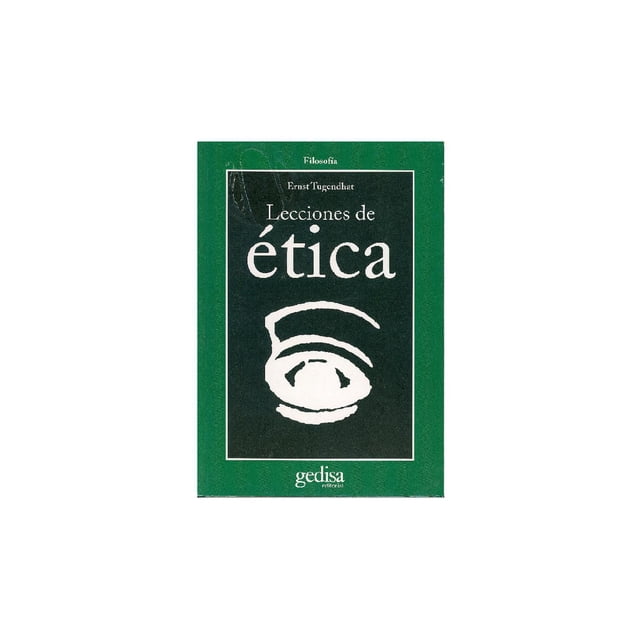 Lecciones de ética Gedisa 9788474326000