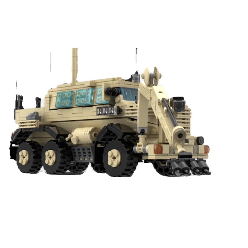 MOC 161976 compatible with Lego mine sweeper armored vehicle model small particles assembled educational building blocks toys for children Walmart