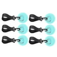 thumbnail image 4 of 6 Pièces Kayak Paddle Titulaire Sangles Paddle Clips Pont Monter Durable Kayak Paddle Vert, 4 of 9