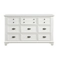 thumbnail image 7 of Classic Style 6pc Master Bedroom Set Queen Bed Nightstand Chest Dresser Mirror Traditional White Finish Furniture, 7 of 7
