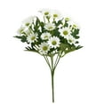 thumbnail image 2 of Taicans 12.2 -inch Artificial Silk White Daisy Flower Pick,Artificial Daisies Flowers Silk Cemetery Flower Daisy Faux Plastic Memorial Bouquet for Hanging Window Box Home Table Centerpieces Decor, 2 of 4