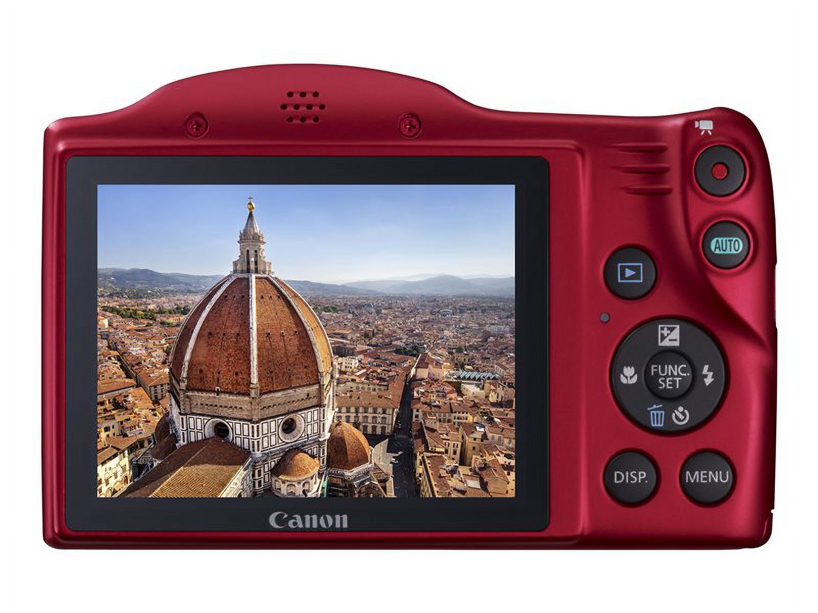 Canon PowerShot SX400 IS - Digital camera - High Definition - compact - 16.0 MP - 30 x optical zoom - red - image 39 of 72