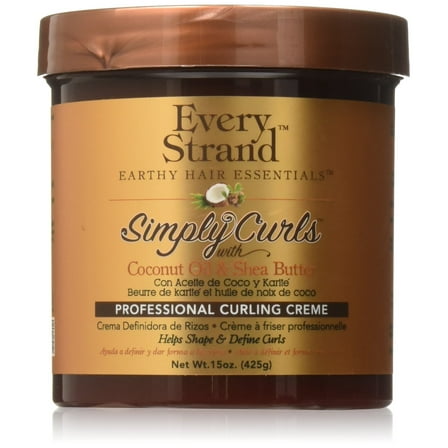 Every Strand Simply Curls Professional Curling Creme, 15 oz., All Hair Type, Moisturizing
