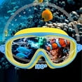 thumbnail image 3 of KGJQ Kids Swim Goggles for Boys Girls 3-14, Tempered Lens 180° HD View with Earbuds for Pool Beach, 3 of 8
