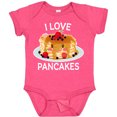 thumbnail image 3 of Inktastic I Love Pancakes with Cute Stack of Pancakes Boys or Girls Baby Bodysuit, 3 of 5