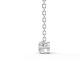 thumbnail image 3 of 1 Carat Marquise Shape Lab Grown Diamond Solitaire Floating Pendant in 14K White Gold, 3 of 5