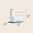 thumbnail image 5 of JZROCKER Travel Friendly Iron Multifuntional Handheld Clothing Steamers Steaming Iron Rechargeable Fabric Iron for Home, 5 of 15