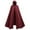 Wine, variant on Hvyesh Adult Renaissance Cloak Medieval Hood Halloween Cape Cosplay Wizard Witch Cloak