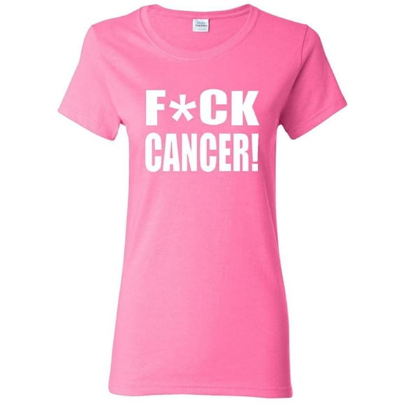 City Shirts Ladies FCK Cancer Survivor T-Shirt Tee