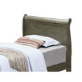 thumbnail image 5 of Glory Furniture Louis Phillipe Twin Sleigh Bed in Gray, 5 of 5