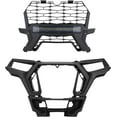 thumbnail image 1 of A & UTV PRO Front Fascia & Grill Light for Polaris RZR XP 1000/ XP 4 1000/ XP Turbo/XP 4 Turbo 2019-2023, Front Mesh Grill with LED Light Bar Accessories, Replace OEM #5455432-07, 5455433-070, 1 of 9