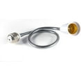 thumbnail image 2 of GFDYREE E26 to E26 Light Socket Extender Lamp Bulb Adapter Flexible Extension (60CM), 2 of 6