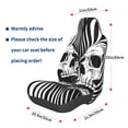 thumbnail image 3 of Wukai Psychedelic Skull Illusion Art Full Set Car Seat Covers with Soft Padding Universal Auto Front Seats Protector and Cushion Mat, 3 of 5