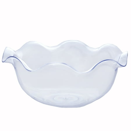 - Efavormart 60 Pcs - Clear Round Blossom 3oz Disposable Plastic Dessert Bowl