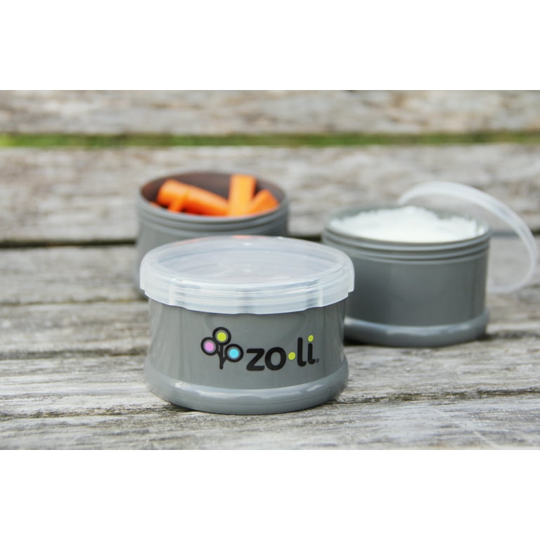 3 Tier Snack Stack Snack Containers for Home and On-the-Go, Twist Lock  Containers in Navy | ZoLi PODS