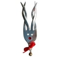 thumbnail image 3 of Fiudx Colgante de Tenedor de Papá Noel, Divertido Adorno de Reno, Metal de Alta Calidad, Diseño de Expresión Adorable, Fácil de Colgar En El Árbol de Navidad, Regalo Navideño para Familiares y Amigos, 3 of 6