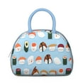 thumbnail image 2 of Lunch Bag Women Office Lunch Cooler Bag Portable Large Cooler Tote for Healthy Eating Enthusiasts with Side Pockets for Work Office Picnic Sushi, 2 of 7