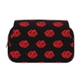 thumbnail image 2 of Disketp Red Beautiful Lips Estuche de Lápices de Doble Capa con Tapa Abatible y Cremallera, Organizador Escolar para Adolescentes y Adultos, 2 of 7