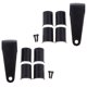 thumbnail image 2 of Soportes de montaje de horquilla de faro de aluminio kusrkot para motocicleta Dirt Bike con pernos 4 piezas universales, 2 of 7