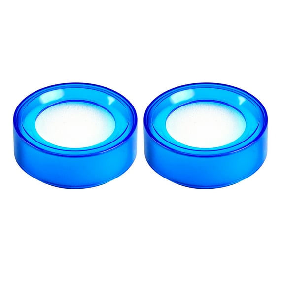 Masteelf  2 Pcs Fingertip Moisteners for Paper Grips Wetting Sponge Blue
