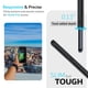 thumbnail image 4 of TUDIA DualShield Compatible para Alcatel TCL 4X 5G (T601DL) / TCL 20 A 5G Funda [Fusionar] Funda protectora rígida delgada de doble capa de grado militar a prueba de golpes (negro mate), 4 of 6