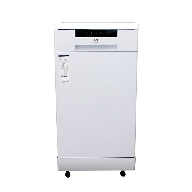 Sunpentown 18" Portable Dishwasher, Energy Star, White SD9263W