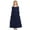 Dark blue, variant on HAWEE Girls Casual Maxi Floral Dress Long Sleeve Holiday Pockets Dresses Girls Long Sleeve Floor Length Maxi Dress