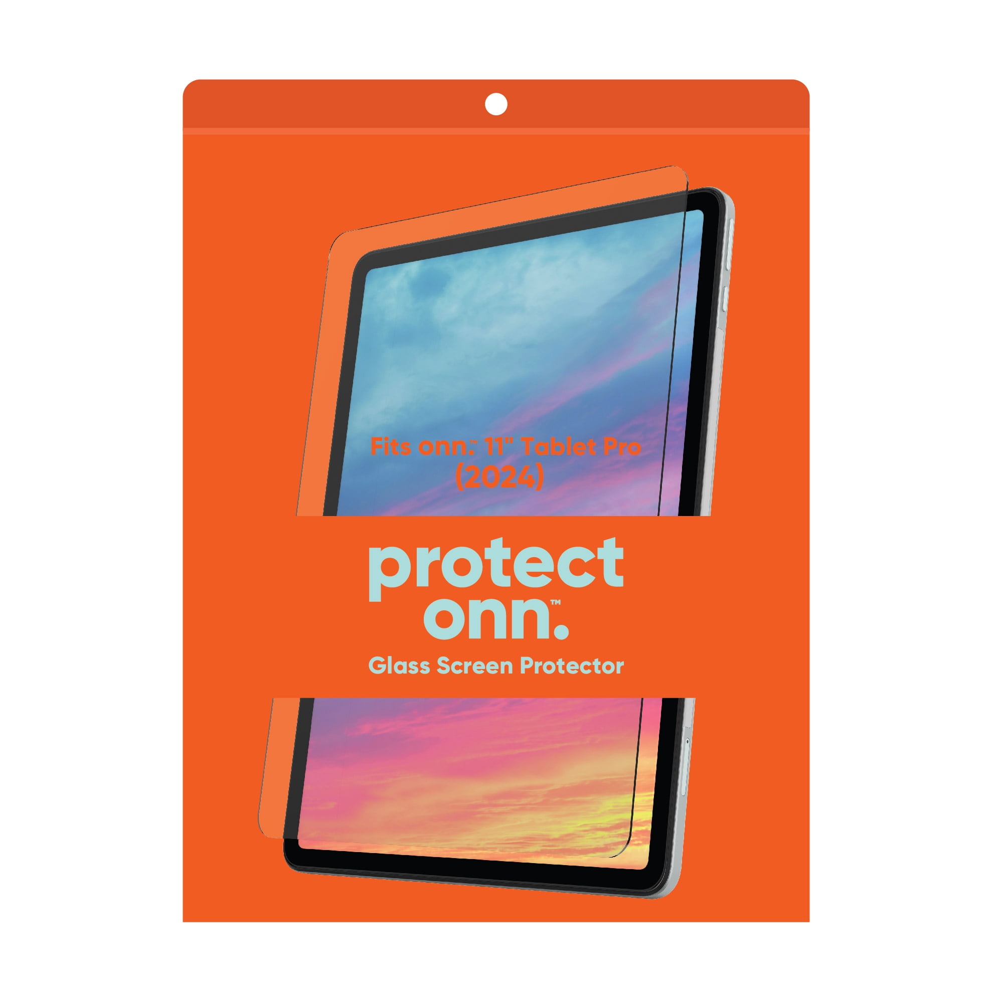 (2 pack) onn. Glass Screen Protector for onn. 11" Pro Tablet (2024 Model)