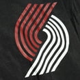 thumbnail image 5 of Men's Mitchell & Ness  Black Portland Trail Blazers Undeniable Full-Zip Windbreaker Jacket, 5 of 5