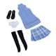 thumbnail image 4 of Ropa para figuras de acción femeninas a escala 1/6, duradera, con tacones altos y chaleco de punto, fácil de usar. Estilo E, 4 of 9