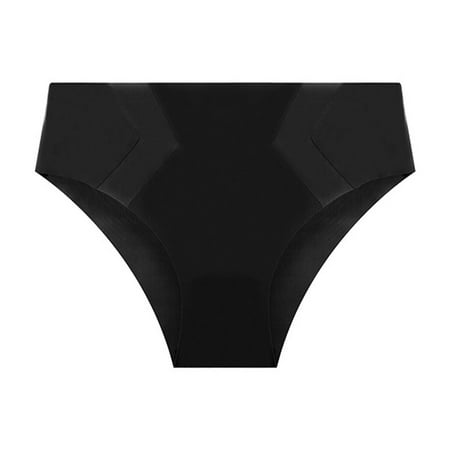Panties for Women Clearance Wave No Show Bikini Panties High Waisted No Show Panties Underpants Breathable Mesh Low Rise Brief Base Low Rise Thong with Lace Panty Lace Seamless No Show Undies
