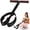1-Black 75lbs, variant on Pedal Resistance Band with Handles, 55/75LBS Women Exercise Band for Full Body Training, Core, Legs, Glutes, Arms & Sit Up Equipment