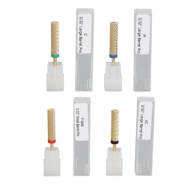Brocas para uñas Cabezal de pulido de uñas Brocas para decoración de uñas Juego de brocas para uñas de 4 piezas Brocas para ANGGREK Otros