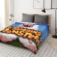 thumbnail image 4 of My Singing Monsters Air Conditioning Blanket Lightweight Thermal Bed Quilt Ultra Cozy Throw Blanket Tapestry For Bedding Sofa And Travel 70"X80", 4 of 8