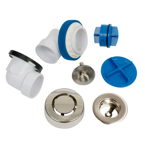 Dearborn P9940BNPS True Blue 1-1/2" Tub Drain Kit - - Nickel