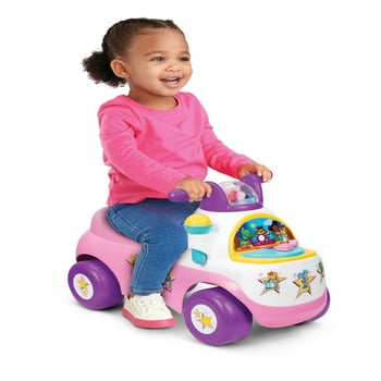 Fisher-Price Little People Pink Move N Groove Ride-On with Lights and Sounds