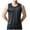 Black Tank Tops for Men, variant on L-5X Mens Big & Tall Tank Tops Plus Size Lightweight Hollow-Out Sleeveless T Shirts Solid Crewneck Pullover Slim Athletic Workout Vests