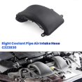 thumbnail image 4 of Right Coolant Pipe Air Intake Hose C2Z3830 for XF X250 XJ X351 3.0L 5.0L Air Filter Sleeve Tube 8X239A624BA, 4 of 5