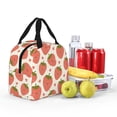 thumbnail image 6 of Lsque Hand Drawn Strawberry Pattern Lunch Bag Women/Men Insulated Lunch Box,Small Leakproof Cooler Food Lunch Containers Reusable High Capacity Lunch Tote Bags, 6 of 6
