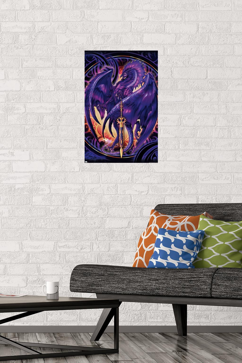 Ruth Thompson - Dragonblade Netherblade Wall Poster, 14.725" x 22.375"