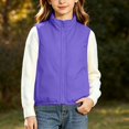 thumbnail image 2 of StSilkitty Boys Girls Puffer Vest Zip up Sleeveless Stand Collar Jacket Coat Fall Winter Warm Outerwear with Pockets, 2 of 9