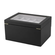 20 Grids Elegant Wood Wrist Watch Display Case Jewelry Accessories Collection Storage Holder Gift Box Organizer