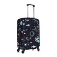 thumbnail image 3 of Bixox Washable Galaxy2 Printed Luggage Cover, Fashion Suitcase Protector Fits for Medium luggage, 3 of 8