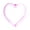 Pink, variant on Pink Led Decorative Heart Shape Lights Neon Lights Hanging Lamp With Usb Powered, Soft Lighting And Lightweight Design For Mall Decoration, Bedroom Layout, Party Decor 8.27X7.87In 0.419Lb
