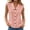a-288Pink67, variant on Womens Solid Color Peter Pan Collar Sleeveless Button Down Blouse Tailored Fit Casual Vest Top For Office Work Daily Wear Weekend Outings Stylish Top