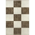 thumbnail image 6 of Aspen Checkerboard Fringed Area Rug, 2' 8" x 7' 10", Runner, Aspen Brown, 6 of 6