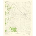 thumbnail image 2 of USGS 12x14 Black Ornate Wood Framed with Double Matting Museum Art Print Titled - Godley Texas Quad - USGS 1963, 2 of 4