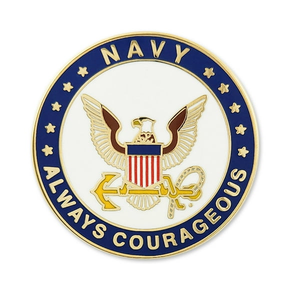 PinMart's Officially Licensed U.S. Navy Always Courageous Pin