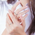 thumbnail image 5 of Anillos de oro para mujer Anillos chapados en oro de 14 quilates que no se deslustran Anillos apilables Anillos de banda de acero inoxidable Anillos de nudillos de oro para regalos de cumpleaños Be Ki, 5 of 5