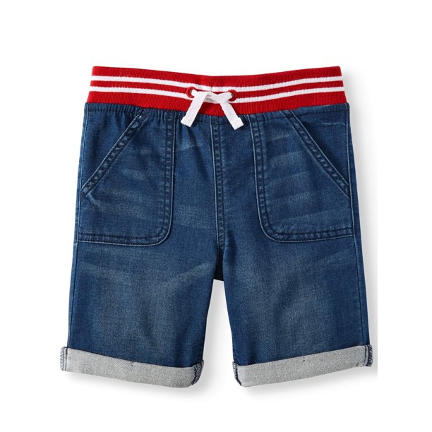 Wonder Nation Baby Boys Denim Shorts